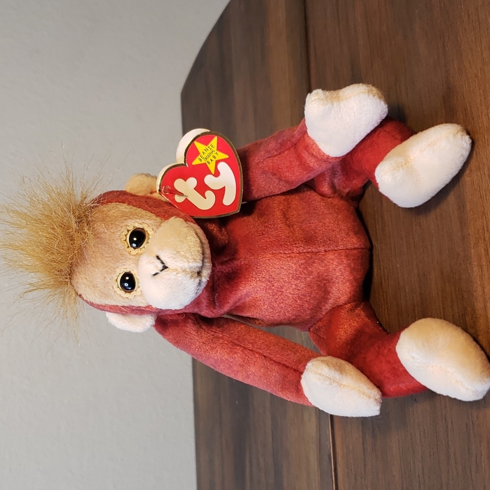 Ty Beanie Baby SCHWEETHEART the Orangutan